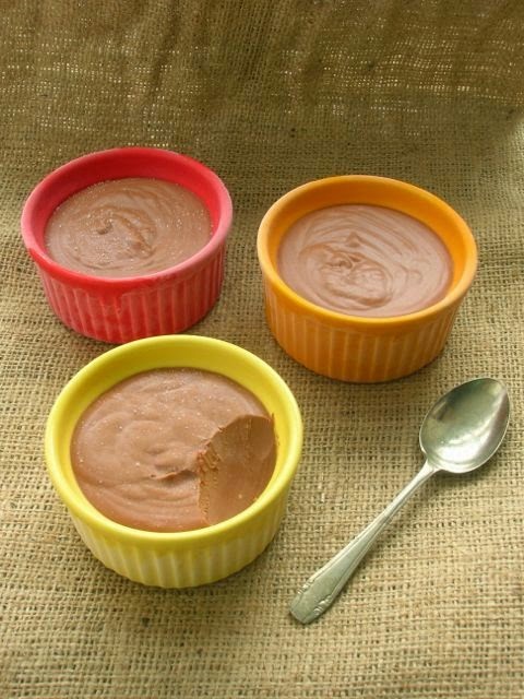 Chocolate lavender parfait 