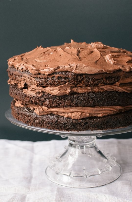 Chocolate layer cake