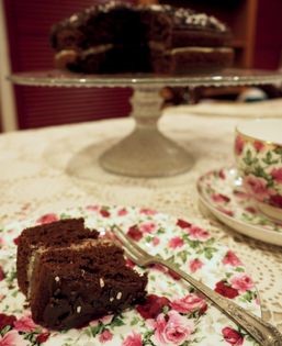 Chocolate layer cake
