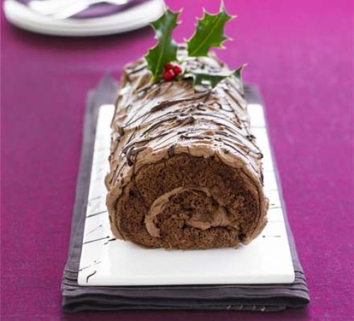 Chocolate log