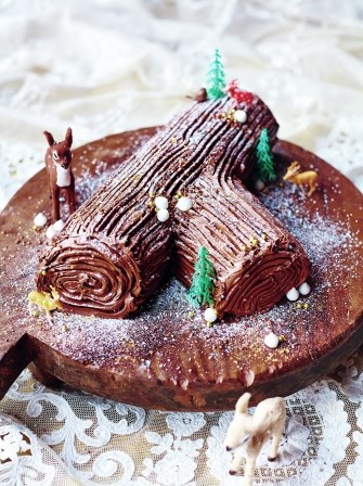 Chocolate log