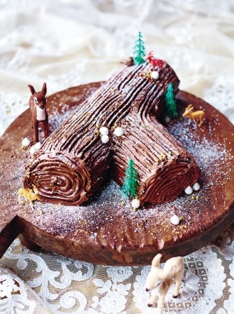 Chocolate log