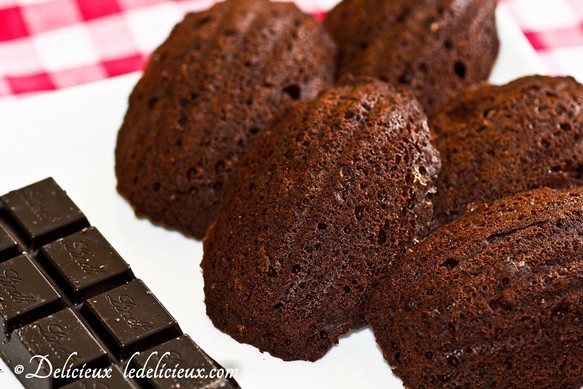 Chocolate madeleines (Madeleines au chocolat)