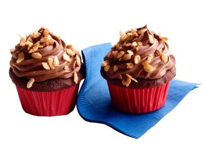 Chocolate malt cupcakes