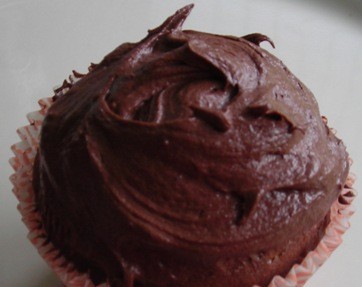 Chocolate malt frosting