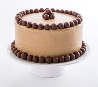 Chocolate malted cake