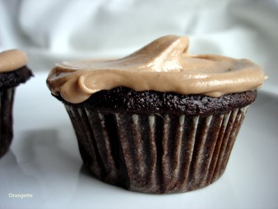 Chocolate malted cupcakes