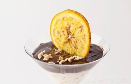 Chocolate-mandarin kheer