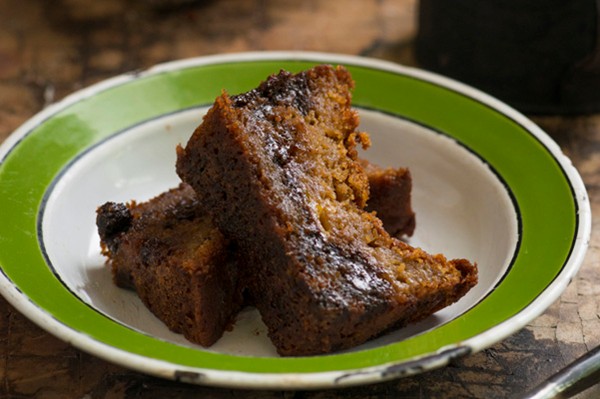 Chocolate mango pound cake