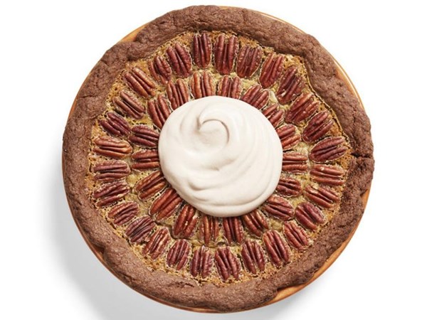 Chocolate-maple pecan pie