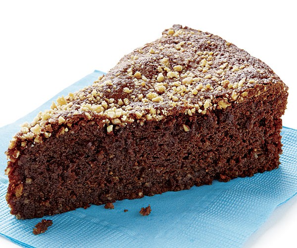 Chocolate-Marcona almond torte