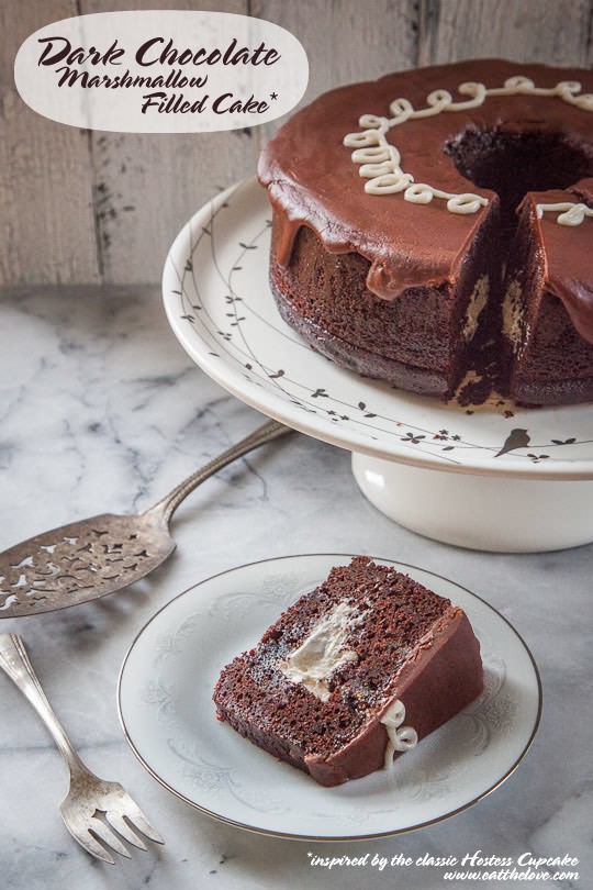 Chocolate marshmallow cake