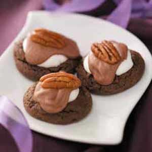 Chocolate marshmallow cookies