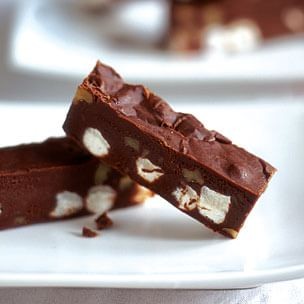Chocolate-marshmallow fudge