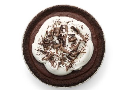 Chocolate-marshmallow pie