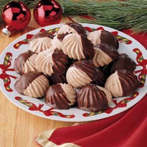 Chocolate meringue stars