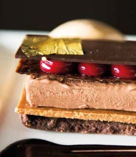 Chocolate mille feuille