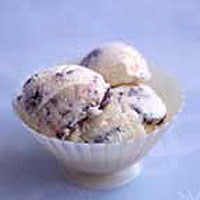 Chocolate mint ice cream