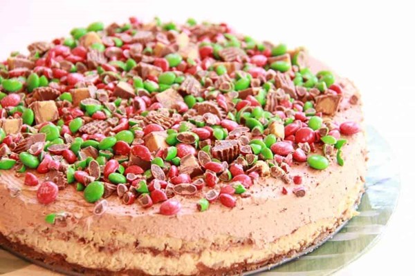Chocolate mocha cheesecake