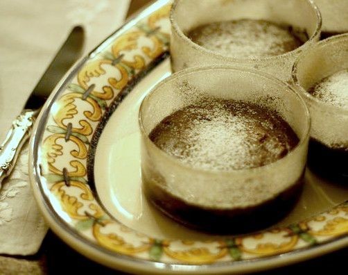 Chocolate molten cakes