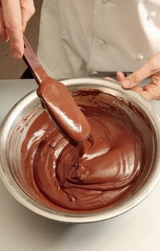Chocolate mousse Anglaise