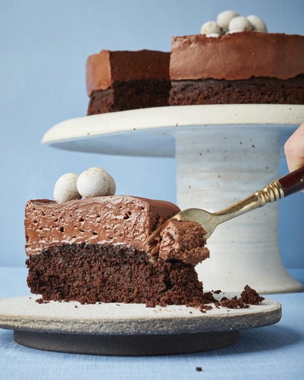 Chocolate mousse cake 