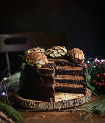 Chocolate mousse cake