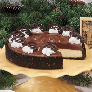 Chocolate mousse cheesecake