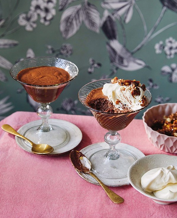 Chocolate mousse for lovers 
