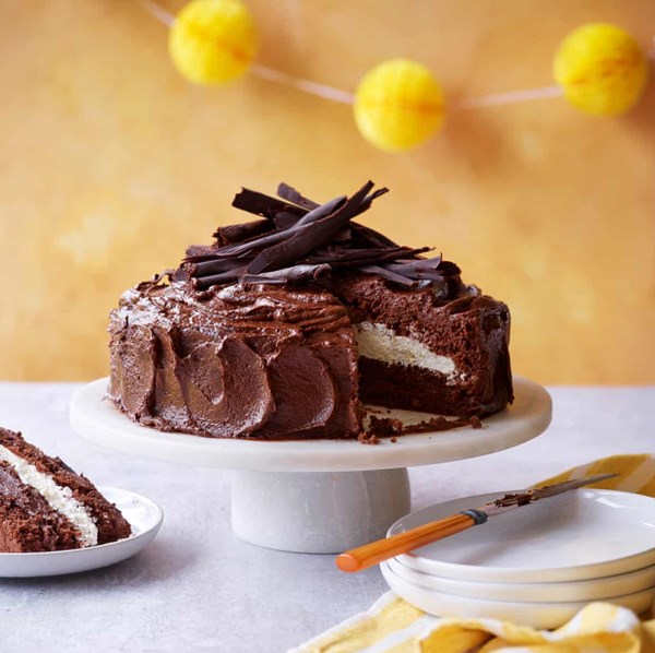 Chocolate mousse gateau