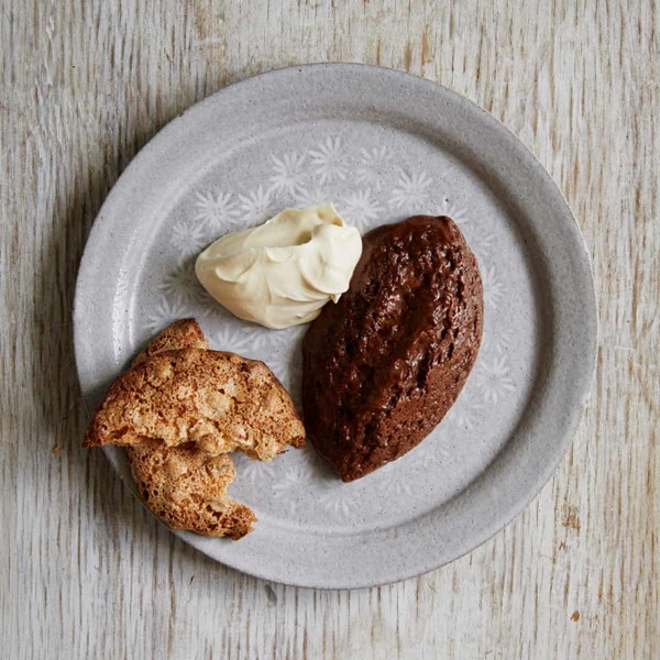 Chocolate mousse, hazelnuts and Chantilly