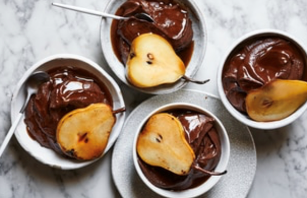 Chocolate mousse Helene