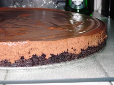 Chocolate mousse pie