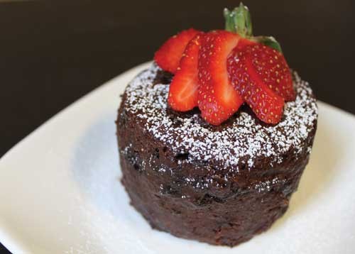 Chocolate mug cake