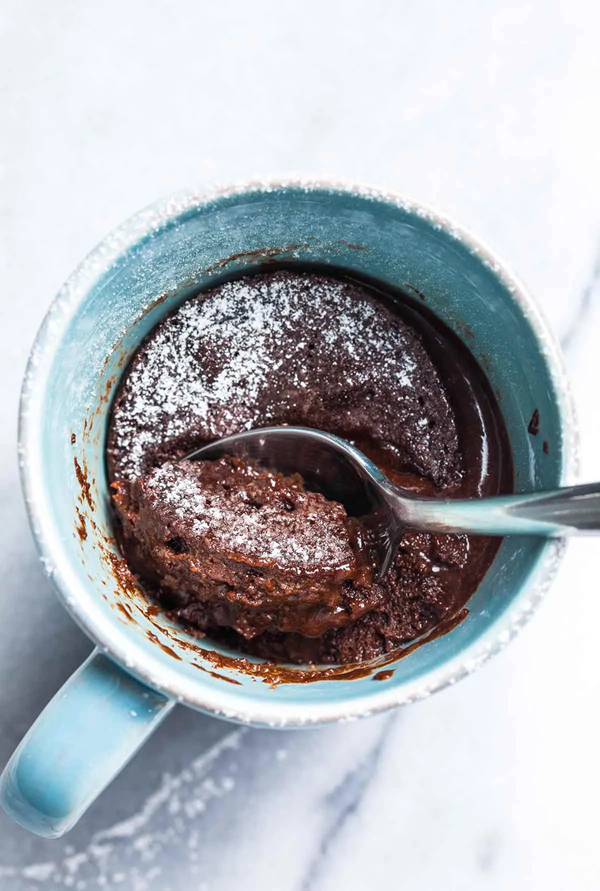 Chocolate mug cake