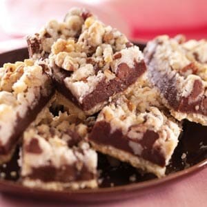 Chocolate nut bars