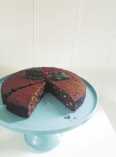Chocolate nut cake