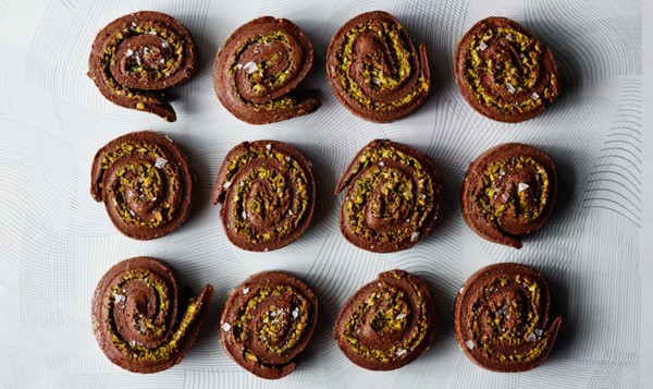 Chocolate-nut rugelach