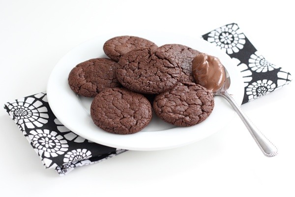 Chocolate Nutella cookies