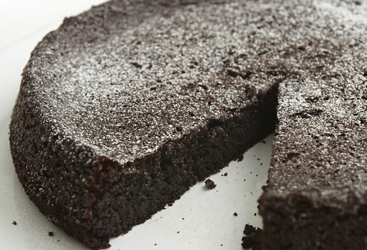 Chocolate olive oil cake