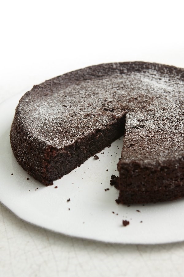 Chocolate olive oil cake 