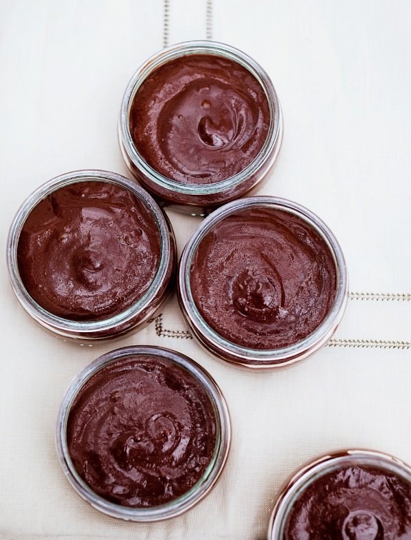 Chocolate olive oil mousse