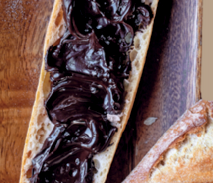 Chocolate olive oil spread