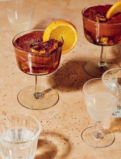 Chocolate orange & Amaretto mousse