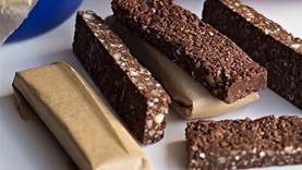 Chocolate, orange & fig buckwheat bars [Olivia Scott]