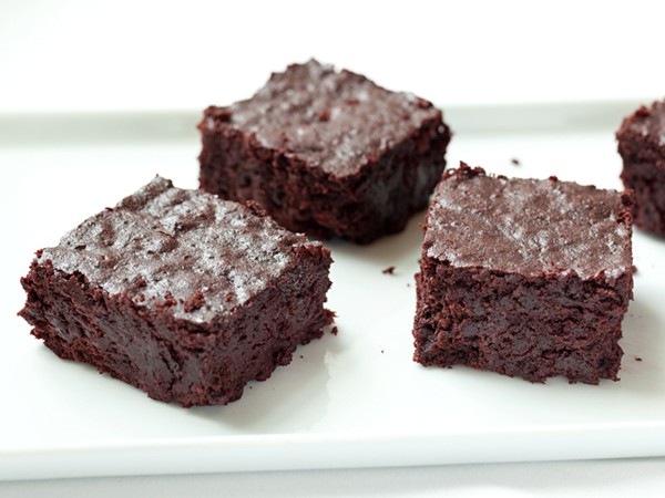 Chocolate, orange and beet brownies