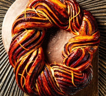 Chocolate orange babka