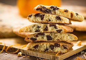 Chocolate orange cookies