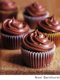 Chocolate-orange cupcakes