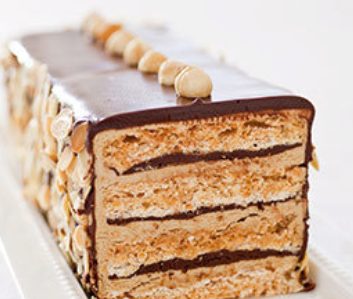Chocolate-orange mousse cake